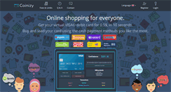 Desktop Screenshot of coinizy.com